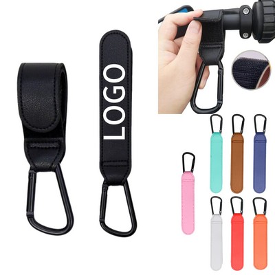 Leather Stroller Hooks