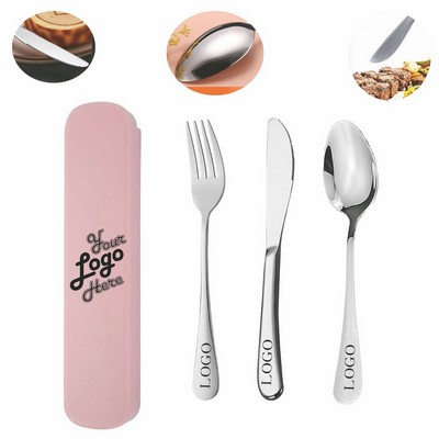 Reusable Travel Utensils Cutlery Set