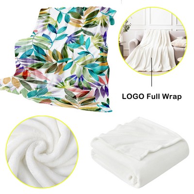 50" x 60" Soft Microfiber Flannel Blanket