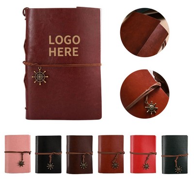 Vintage Refillable Diary Notebook