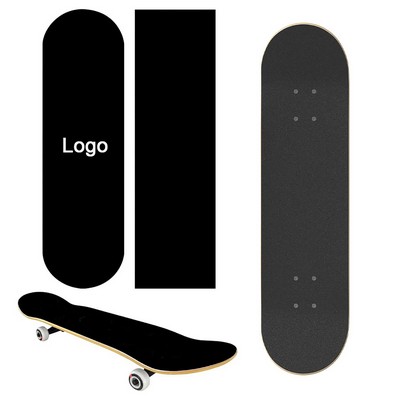 8x31" Complete Wood Double Kick Concave Skateboard