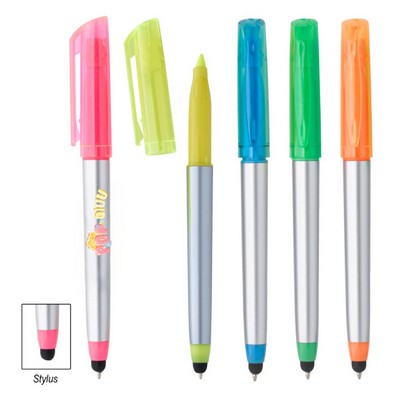 Trilogy Highlighter Stylus Pen