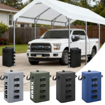 25L Outdoor Tent Square Weight Water Bag