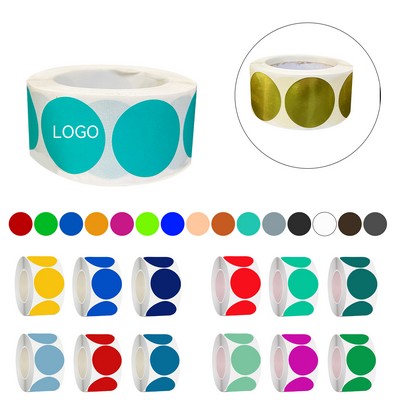 Custom Circle Roll Labels