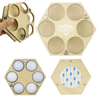 Hexagonal Golf Ball Storage Box