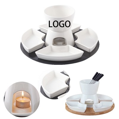 Ceramic Fondue Pot Set