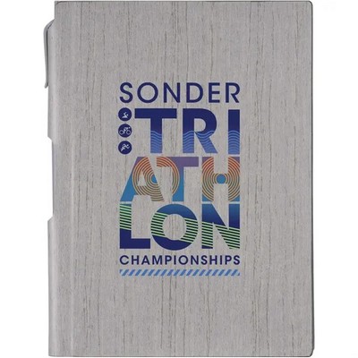 Mix 6" x 8.5" Bari Notebook with Pen