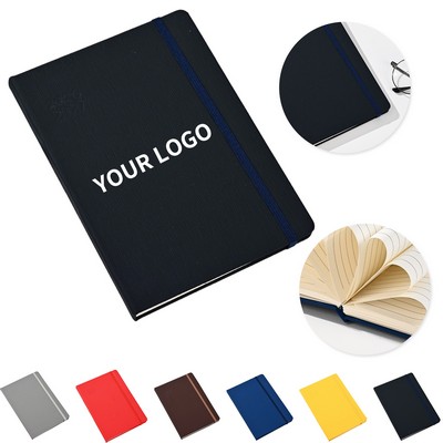 Hard Cover A5 Writing Journal With Pen Holder