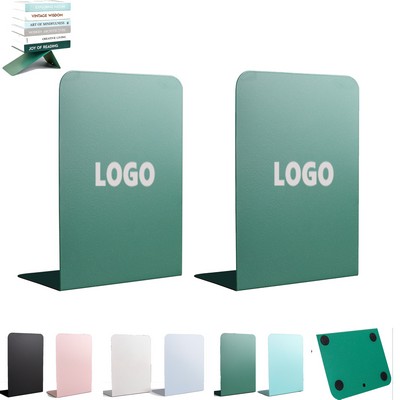 Black Metal Book Ends 1 Pair