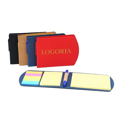 Sticky Note Set with Pen