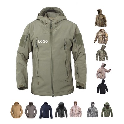 Waterproof Fleece Warm Camping Men's Tactical Clothing