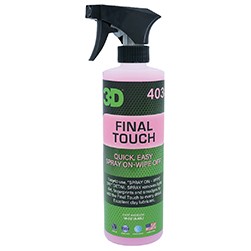 3D® 16 Oz. Final Touch Cleaner