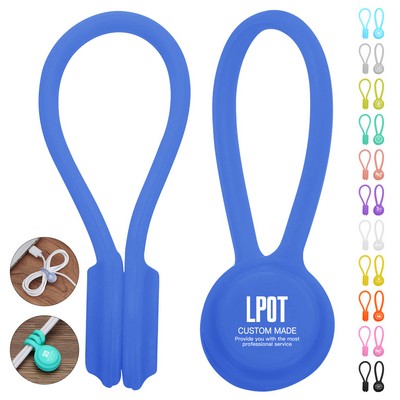 Silicone Magnet Cable Organizer