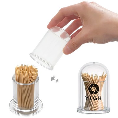 Dome Cover Toothpick Dispenser Holder