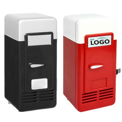 Mini Fridge With Built-In Led Light