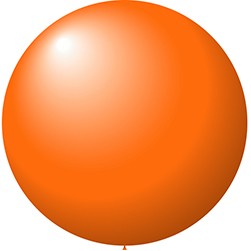 72" Orange Giant Balloon