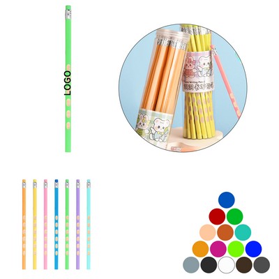 Eco-Friendly Recycled Mood Pencil with Matching Eraser