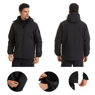 Eight Zone Heating Unisex Heated Down Jacket Not Include Power Bank