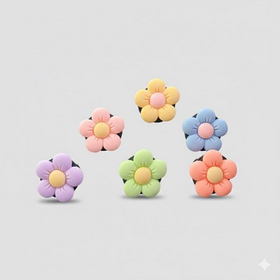 Flower Car Air Vent Ornament Aesthetic 3D Floral Aromatherapy Clip Vibrant Personalized