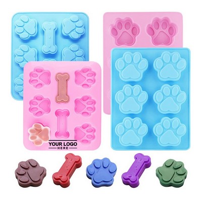 Pet Paw & Bone Silicone Baking Mold
