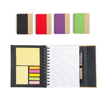 Business Spiral Notebook With Ballpoint Pen