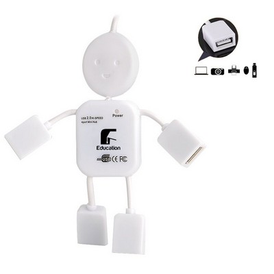 USB Human Shape 4 Port USB Hub