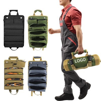 Oxford Cloth Roll-Up Tool Bag