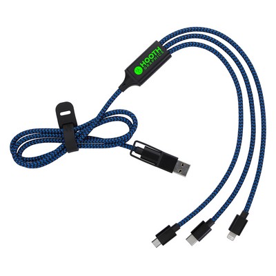 Multi-Purpose Charging Cable (1 Color Imprint)