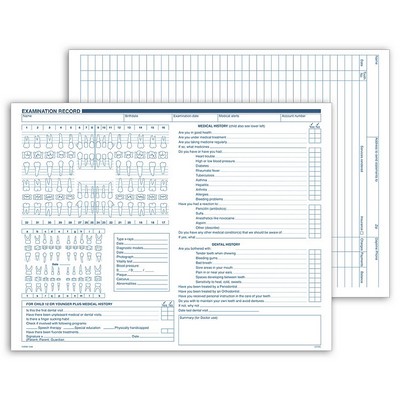 Dental Exam Record, Multi-Use