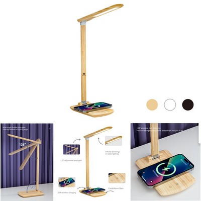 Wireless Charging Desk Lamp