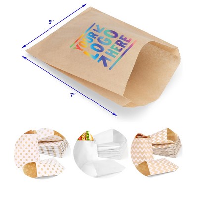 Kraft Paper Bag Flat Paper Bag