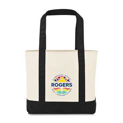 Large Canvas Tote - Black