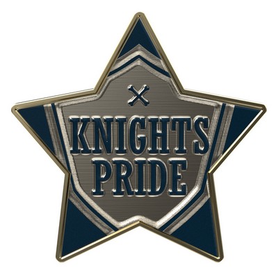 Express Bright Star Lapel Pin (1-1/4")