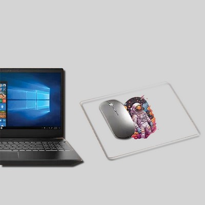Custom Acrylic Transparent Mouse Pads - 7" x 8.5"