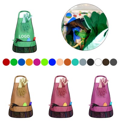 7PCS Kid Garden Tool Set With Apron