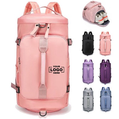 Sports Gym Bag with Shoe Compartment