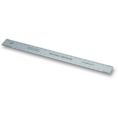 12" Architect Straight Edge Scale - Aluminum