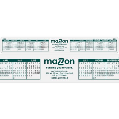 Horizontal or Vertical Keyboard/Monitor Calendar (11¼"x1½")