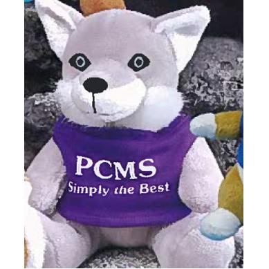 5" Q-Tee Collection™ Stuffed Wolf