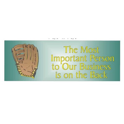 Baseball Glove Panoramic Photo Hand Mirror (1 5/8"x4 5/8")