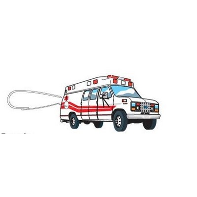 Ambulance Zipper Pull