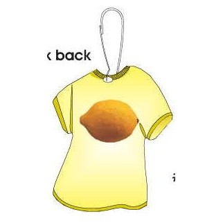 Lemon T-Shirt Zipper Pull