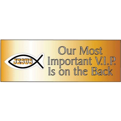 Jesus Fish Panoramic Photo Hand Mirror (1 5/8"x4 5/8")