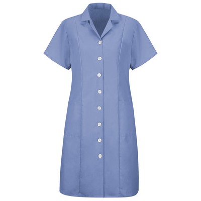 Red Kap® Women's Button-Front Short Sleeve Dress