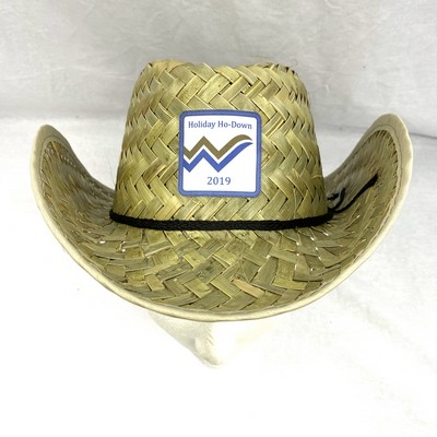 Braided Straw Cowboy Hat