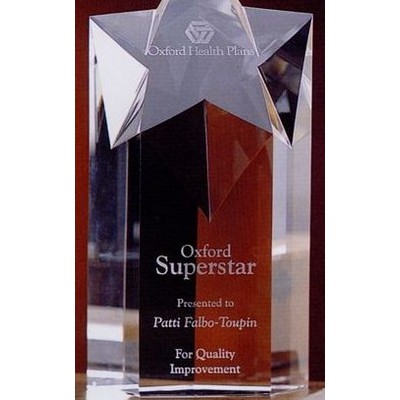 Mega Star Award (8"x4"x2¼")