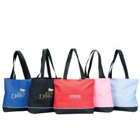 Zipper Shoulder Tote Bag