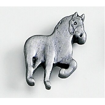 Belgian Horse Marken Design Cast Lapel Pin (Up to 3/4")