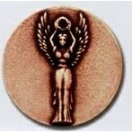 Newport Mint Medal - 2 1/2" (Victory Female)