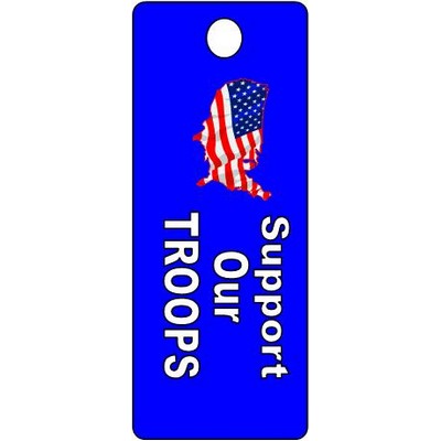 Key Tag - Rectangle - 1-1/4" x 3"